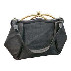 Paray Vintage Black Bag Handbag Pocketbook Purse